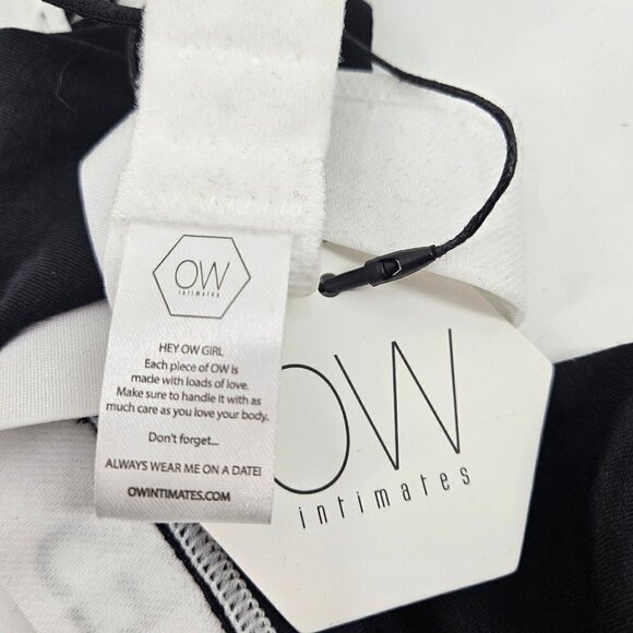 New OW Intimates Bra Womens M/8 Black Bralette - Picture 5 of 6